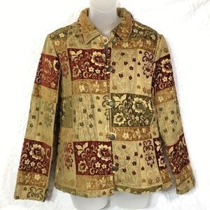 GOTCHA COVERED patchwork quilted embroidery coat